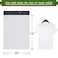 SJPACK 10x13inch Poly Mailers 200pcs 25 Mil Envelopes Bags With Selfsealing Strip White Poly Bags