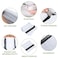 SJPACK 10x13inch Poly Mailers 200pcs 25 Mil Envelopes Bags With Selfsealing Strip White Poly Bags