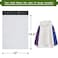 SJPACK 25 Mil 12x155inch Poly Mailers Envelopes Bags White Shipping Bags 100 Bags