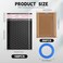 Tatuo 301 Pcs Trading Card Shipping Protector Set Include 200 Corrugated Cardboard Sheets Inserts 100 Poly Bubble Mailers Padded Envelopes and Masking TapeBlack