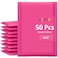 UCGOU Bubble Mailers 6x10 Usable Size 6x9 Bubble Mailers Hot Pink 50 Pack Poly Padded Envelopes Small Business Opaque Self Seal Adhesive Waterproof Boutique Shipping Bag for Jewelry Makeup Supplies 0