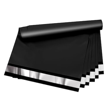Vapulcio Poly Mailers 10x13 inch 100 Pcs Black Shipping Bags with 24mil Thickness Waterproof and Tear Resistant Mailing Envelopes Privacy Protected Self Seal Packaging Bags for Small Business