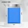 Yens Poly Bubble Mailers 85x12 25 Pack Blue Waterproof Self Seal Adhesive Shipping Bags Cushioning Padded Envelopes for Shipping Mailing Packaging Usable 85x11