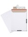 Eupako 6x8 25 Pack Photo Document Mailer White Stay Flat SelfSeal Cardboard Envelopes for CDs Pictures Documents 625 x 825 Inches