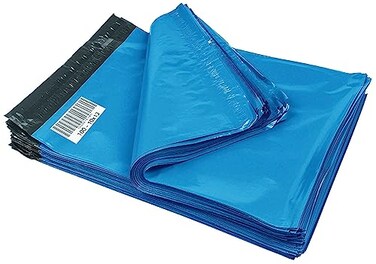 iMBAPrice Poly Mailers Shipping Envelopes Bags 10 x 13 inches 100 Bags Blue