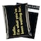 RUSPEPA Poly Mailer Shipping Bag with Self Sealing Business Text Printed Design 23 Mil Heavy Duty Self Seal Mailing Envelopes 100 Pack 10 x 13 inches Black