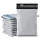 GPI 75 x 105 Poly Mailer Envelopes 100 Count Self Seal White Plastic Mailing Bags with Adhesive Strip 25 Mil Thick Waterprrof TearPuncture Proof Unpadded Shipping Mailers