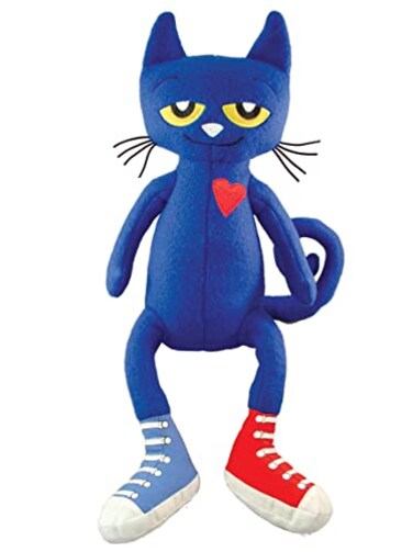 MerryMakers Pete the Cat Plush Doll 145Inch Blue
