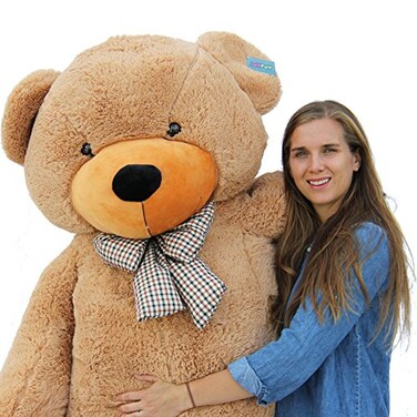 Joyfay 78 Giant Teddy Bear Huge 65 feet Stuffed Teddy Bear Soft Toy Valentines Big Gift Brown