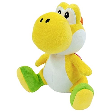 Little Buddy 1220 Super Mario All Star Collection Yellow Yoshi Plush 7