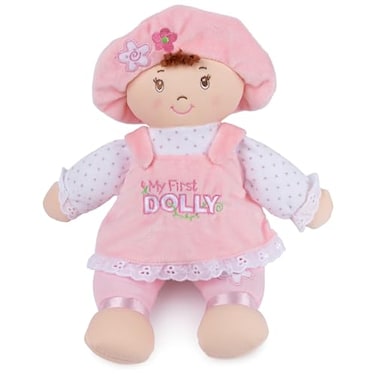 Baby Gund GUND Baby My First Dolly Plush Doll for Babies and Toddlers PinkWhite 13