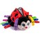 Buckle Toys Becky Ladybug Stuffed Animal Montessori Learning Activity Sensory Processing Toy Develop Motor Skills and Problem Solving Autism Sensory Toys