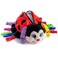 Buckle Toys Becky Ladybug Stuffed Animal Montessori Learning Activity Sensory Processing Toy Develop Motor Skills and Problem Solving Autism Sensory Toys