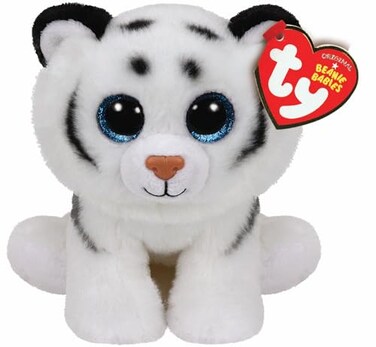 Ty Beanie Babies Tundra White Tiger
