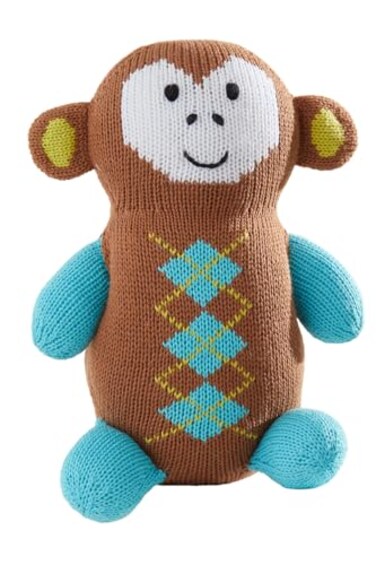 Joobles Fair Trade Organic Stuffed Animal Mel The Monkey