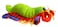 Adore Plush Adore 14 Harlequin The Peacock Mantis Shrimp Plush Stuffed Animal Toy