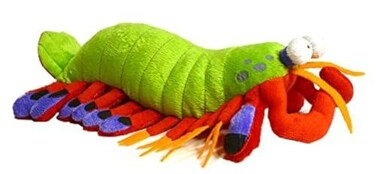 Adore Plush Adore 14 Harlequin The Peacock Mantis Shrimp Plush Stuffed Animal Toy