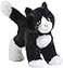 Douglas Snippy Black White Cat Plush Stuffed Animal