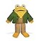 YOTTOY Toad Plush Stuffed Animal Inspired by the Frog and Toad Books by Arnold Lobel Soft Plush Toy with Removable Jacket Outfit 9 Inch Storybook Gift for Kids