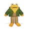 YOTTOY Toad Plush Stuffed Animal Inspired by the Frog and Toad Books by Arnold Lobel Soft Plush Toy with Removable Jacket Outfit 9 Inch Storybook Gift for Kids