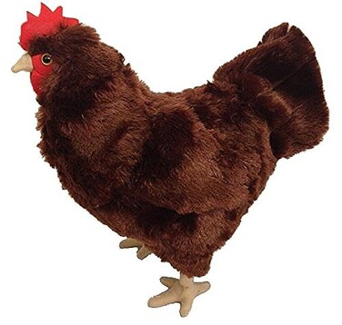 Adore Plush Adore 12 Standing Rosie the Hen Chicken Plush Stuffed Animal Toy