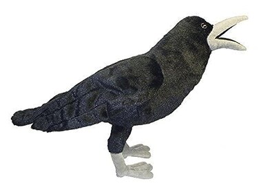 Adore Plush Adore 18 Standing Shadow The Raven Crow Bird Plush Stuffed Animal Toy