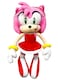 Great Eastern GE Animation GE52635 Sonic the Hedgehog 9 Amy Rose in Red Dress Stuffed Plush