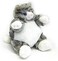 Unipak Gray Tabby Cat Baby Plumpee Plush Toy 7 H