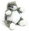 Unipak Gray Tabby Cat Baby Plumpee Plush Toy 7 H