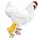 Adore Plush Adore 12 Pearl the Hen Chicken with Baby Chick Plush Stuffed Animal Toy
