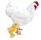Adore Plush Adore 12 Pearl the Hen Chicken with Baby Chick Plush Stuffed Animal Toy