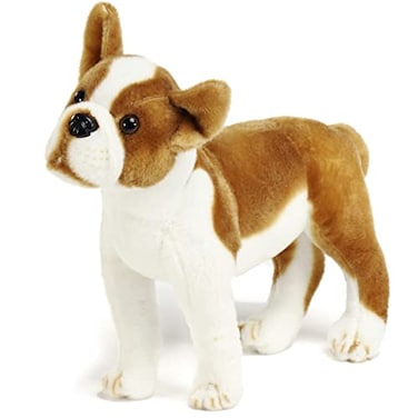 TigerHart Bobby The Boston Terrier Boxer 145 Inch Large Dog Stuffed Animal Plush