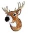 Adore Plush Adore 13 Boone The Whitetail Deer Plush Stuffed Animal Walltoy Wall Mount