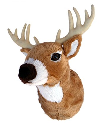 Adore Plush Adore 13 Boone The Whitetail Deer Plush Stuffed Animal Walltoy Wall Mount