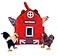 Adore Plush Adore 12 Hen House Chicken Coop Plush Stuffed Animal Playset