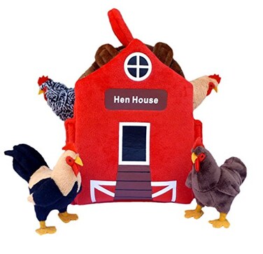 Adore Plush Adore 12 Hen House Chicken Coop Plush Stuffed Animal Playset