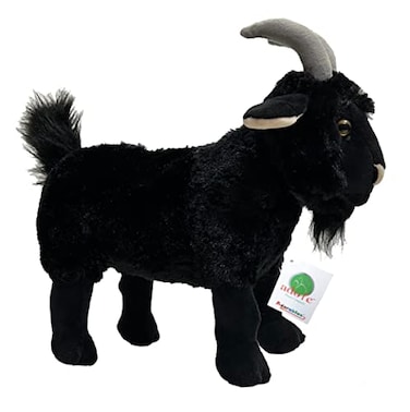 Adore Plush Adore 15 Renegade the Black Goat Plush Stuffed Animal Toy