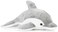 TigerHart Dorian The Dolphin 11 Inch Dolphin Stuffed Animal Plush