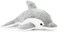 TigerHart Dorian The Dolphin 11 Inch Dolphin Stuffed Animal Plush