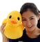 Bansusu 30CM Plush Yellow Duck Soft Stuffed Animal Toy Sofa Decoration for Kids Birthday