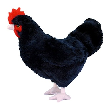Adore Plush Adore 12 Standing Aussie the Hen Chicken Plush Stuffed Animal Toy