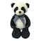 Snuggle Stuffs Plush Sitting Charcoal and Cream Precious Panda Bear 18