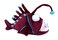 Adore Plush Adore 12 Alvin The Anglerfish Plush Stuffed Animal Toy