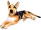 TigerHart Hero The German Shepherd 19 Inch Stuffed Animal Plush Dog