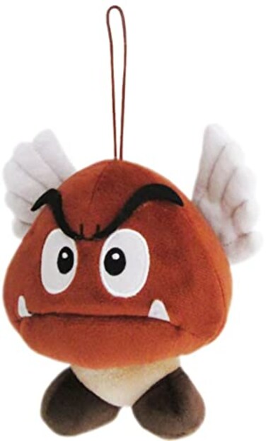 Little Buddy Super Mario All Star Collection 1447 Paragoomba 55 Stuffed Plush Multicolor