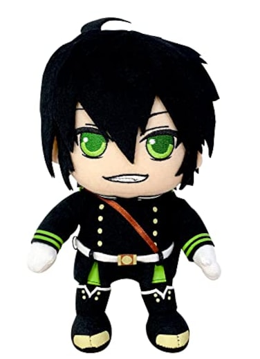 Great Eastern Seraph of The End GE52192 Yuichiro Hyakuya Stuffed Plush 8 Multicolor