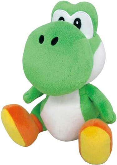 Little Buddy Super Mario All Star Collection 1416 Yoshi Stuffed Plush 8Multicolored