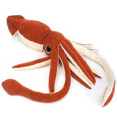 TigerHart Shubert The Squid 35 inch Large Stuffed Animal Squid