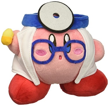 Little Buddy 1680 Kirby Adventure All Star Doctor Plush 5 MultiColored