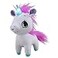 Wish Me Pets Light Up LED Plush Stuffed Animals Pink and White Pinky Unicorn with Glowing Horn